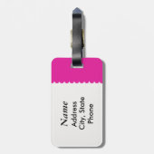 Friends Luggage Tag Gepäckanhänger (Rückseite vertikal)