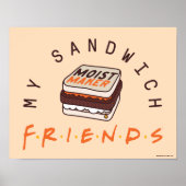 FRIENDS™ | Mein Sandwich Poster (Vorne)