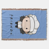 FRIENDS™ | Monica Chibi Decke (Vorderseite)