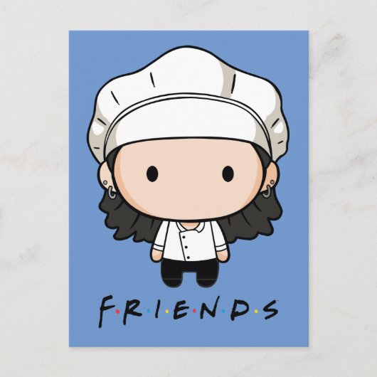 FRIENDS™ | Monica Chibi Einladungspostkarte (Vorderseite)