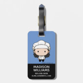 FRIENDS™ | Monica Chibi Gepäckanhänger (Rückseite vertikal)