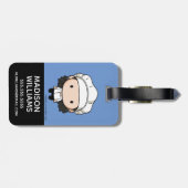 FRIENDS™ | Monica Chibi Gepäckanhänger (Rückseite horizontal)