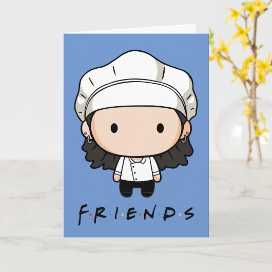 FRIENDS™ | Monica Chibi Karte (Gelbe Blume)