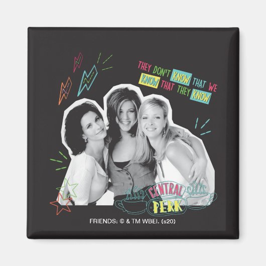 FRIENDS™ | Monica, Rachel und Phoebe Magnet (Vorne)
