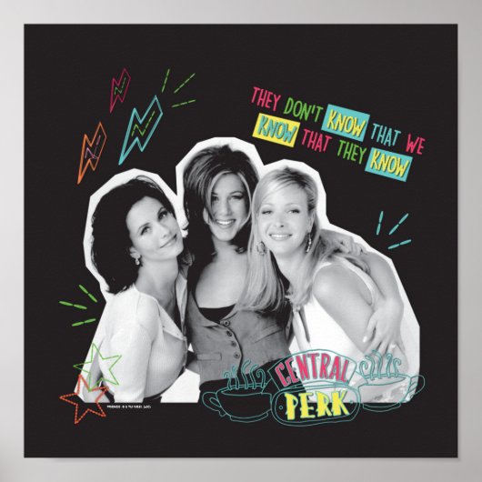 FRIENDS™ | Monica, Rachel und Phoebe Poster (Vorne)