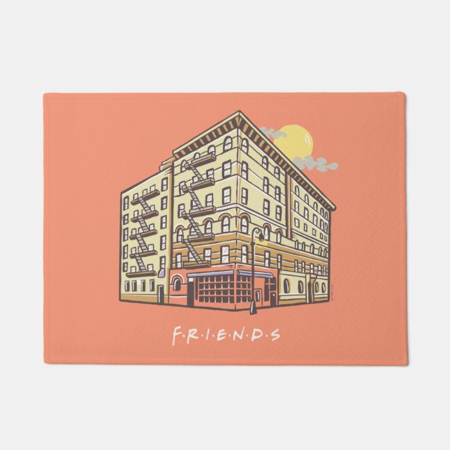 FRIENDS™ | Monica's Apartment Building Fußmatte (Vorderseite)