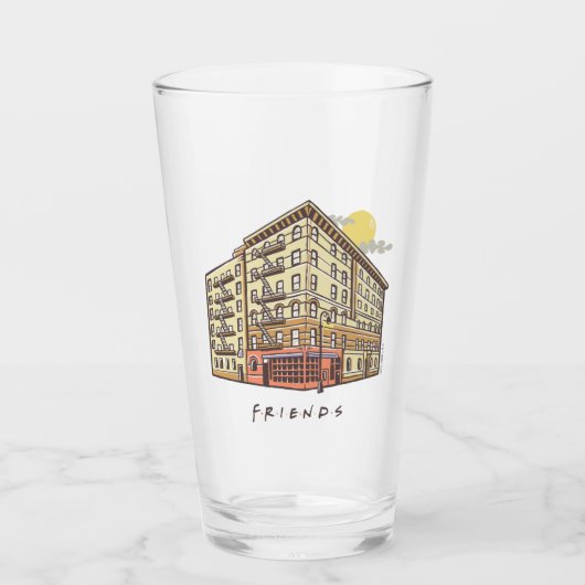 FRIENDS™ | Monica's Apartment Building Glas (Vorderseite)