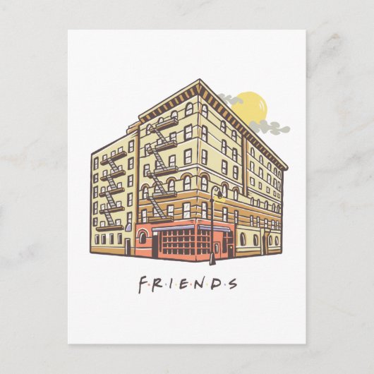 FRIENDS™ | Monica's Apartment Building Postkarte (Vorderseite)