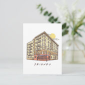 FRIENDS™ | Monica's Apartment Building Postkarte (Stehend Vorderseite)