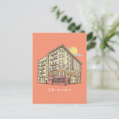 FRIENDS™ | Monica's Apartment Building Postkarte (Stehend Vorderseite)