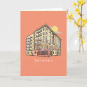 FRIENDS™ | Monica's Apartment Gebäude Karte (Gelbe Blume)