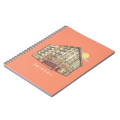 FRIENDS™ | Monica's Apartment Gebäude Notizblock (Linke Seite)