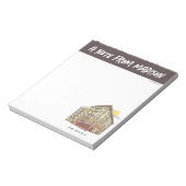 FRIENDS™ | Monica's Apartment Gebäude Notizblock (Rotiert)