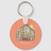 FRIENDS™ | Monica's Apartment Gebäude Schlüsselanhänger (Rückseite)