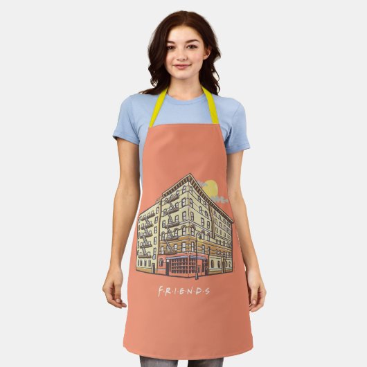FRIENDS™ | Monica's Apartment Gebäude Schürze (Getragen)