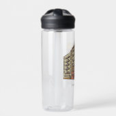 FRIENDS™ | Monica's Apartment Gebäude Trinkflasche (Vorderseite)