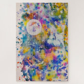 Friends Moon Dream Jigsaw Puzzle Abstrakte Malerei (Vertikal)