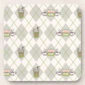 FRIENDS™ | Muster für die Raute von Zentralperk Getränkeuntersetzer (Vorderseite)