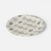 FRIENDS™ | Muster für die Raute von Zentralperk Pappteller (Schrägansicht)