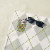 FRIENDS™ | Muster für die Raute von Zentralperk Strandtuch (Beispiel)