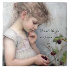 FRIENDS n RASPBERRIES TILE Fliese