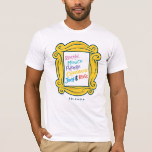 FRIENDS™ Namen im Guckloch T-Shirt
