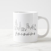 FRIENDS™ | New York City Silhouette Jumbo-Tasse (Rechts)