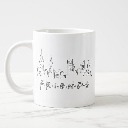 FRIENDS™ | New York City Silhouette Jumbo-Tasse (Links)