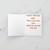 Friends of Bill W.: Birthday Camel note card Karte (Innenseite)