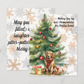 Friends of Furry - Eine Herzwärmenkarte Feiertagskarte (Vorne/Hinten)