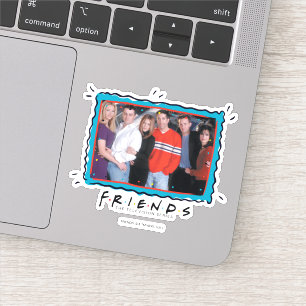FRIENDS™   Paare in Straßenkleidung Aufkleber