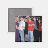 FRIENDS™ | Paare in Street Clothes Magnet (Vorderseite/Rückseite)