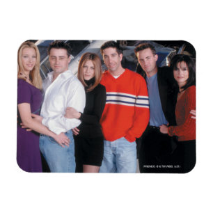 FRIENDS™   Paare in Street Clothes Magnet