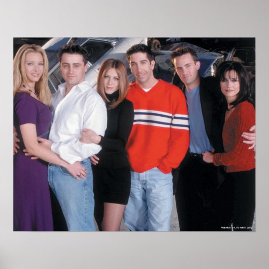 FRIENDS™ | Paare in Street Clothes Poster (Vorne)