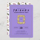 FRIENDS™ | Party für die Haushaltserwärmung Einladung (Vorne/Hinten)