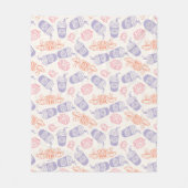 FRIENDS™ | Pastel Central Perk Muster Fleecedecke (Vorderseite)