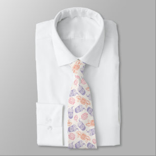 FRIENDS™   Pastell Central Perk Muster Krawatte