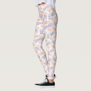 FRIENDS™   Pastell Central Perk Muster Leggings