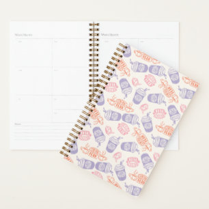 FRIENDS™ Pastell Central Perk Muster Planer