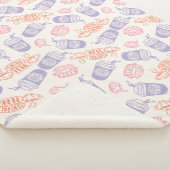 FRIENDS™ | Pastell Central Perk Muster Sherpadecke (3/4)