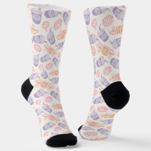 FRIENDS™   Pastell Central Perk Muster Socken