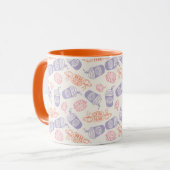 FRIENDS™ | Pastell Central Perk Muster Tasse (Vorderseite Links)
