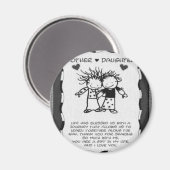 Friends Patch Template Magnet (Vorderseite/Rückseite)