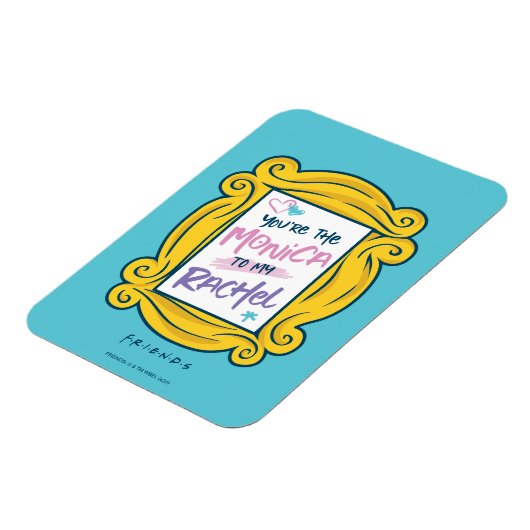 FRIENDS™ Peephole | Du bist die Monica zu meinem R Magnet (Linke Seite)