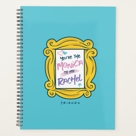 FRIENDS™ Peephole | Du bist die Monica zu meinem R Planer (Vorderseite)