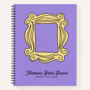 FRIENDS™ Peephole Frame Brautparty Guest Notizblock