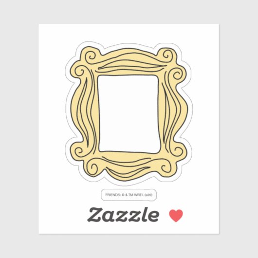 FRIENDS™ | Pepper-Rahmen Aufkleber (Blatt)