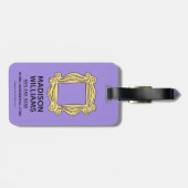 FRIENDS™ | Pepper-Rahmen Gepäckanhänger (Rückseite horizontal)