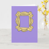 FRIENDS™ | Pepper-Rahmen Karte (Gelbe Blume)