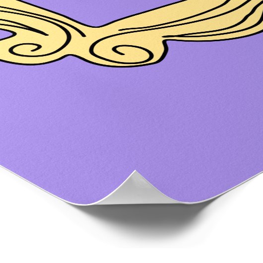 FRIENDS™ | Pepper-Rahmen Poster (Ecke)